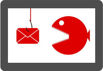 Phishing attack graphic